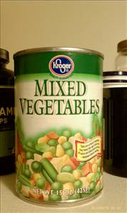 Kroger Canned Mixed Vegetables