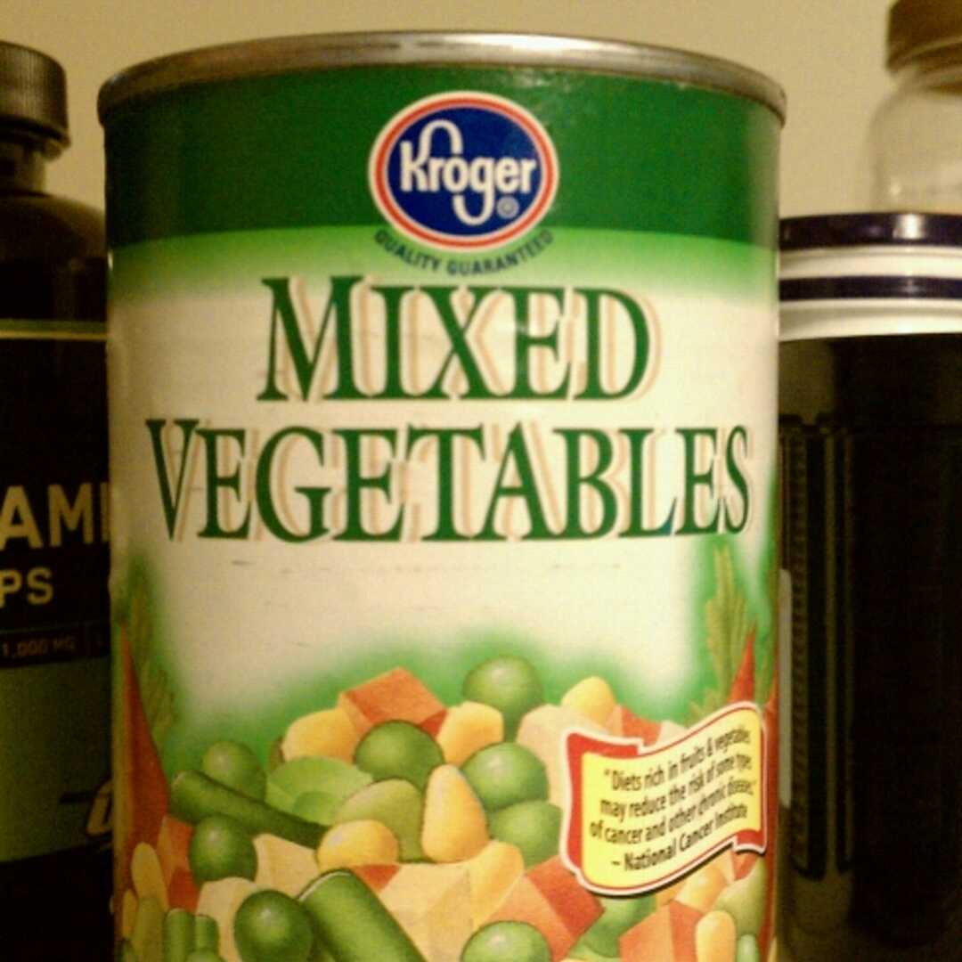 Kroger Canned Mixed Vegetables