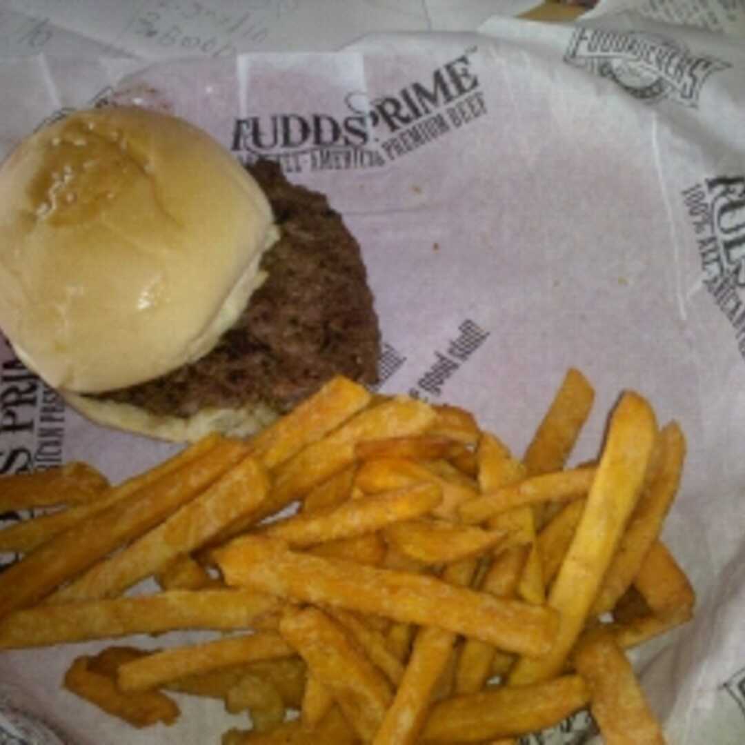 Fuddruckers 1/3 lb Hamburger