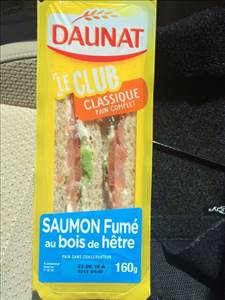Daunat Sandwich Saumon Fumé au Bois de Hêtre