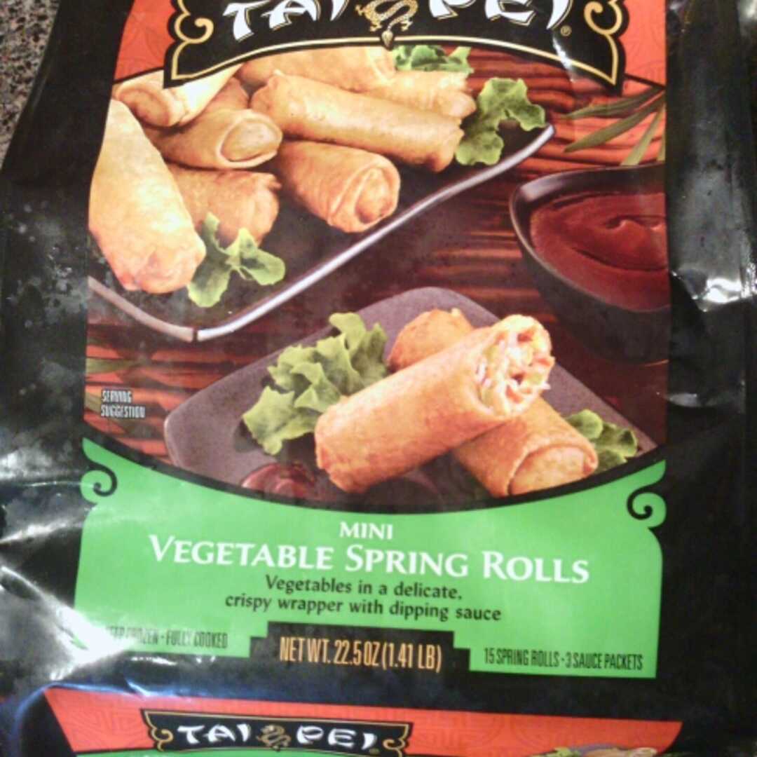 Tai Pei Mini Vegetable Spring Rolls (3)