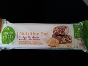 Simple Truth Fudge Graham Nutrition Bar
