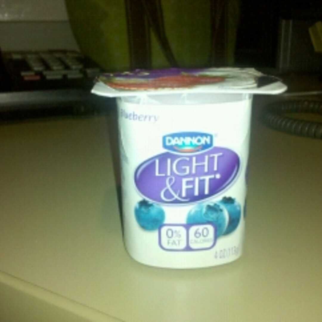 Dannon Light & Fit 0% Plus - Blueberry