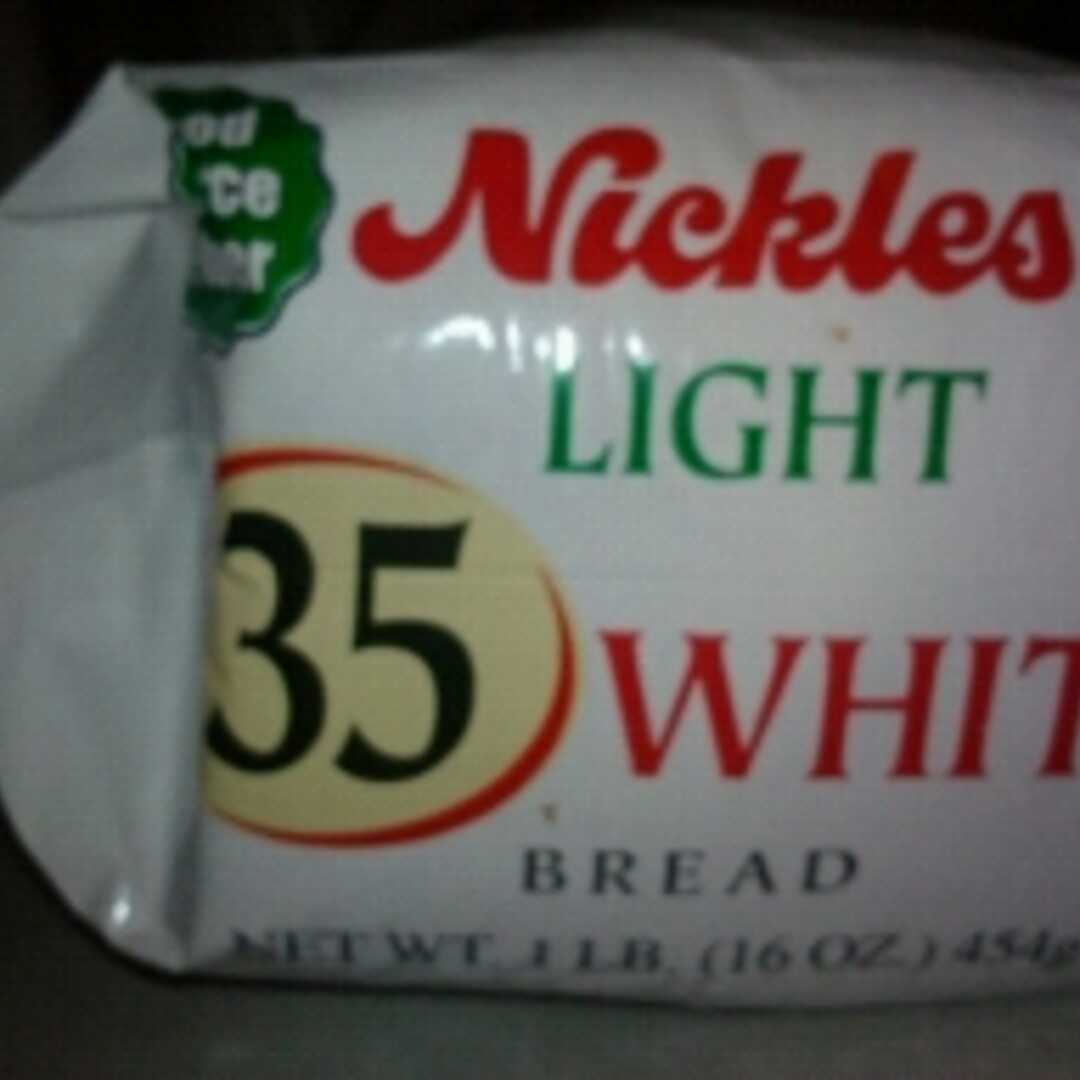 Nickles Light 35 White Bread