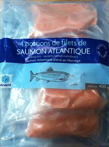 Picard 4 Tranches de Filet de Saumon Atlantique