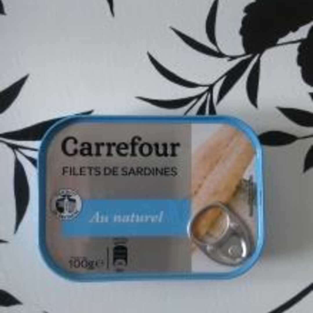 Carrefour Filets de Sardines au Naturel