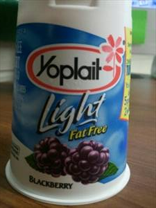 Yoplait Light Fat Free Yogurt - Blackberry