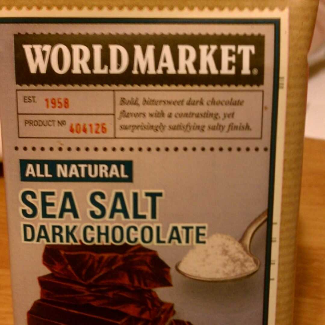 World Market Sea Salt Dark Chocolate