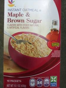 ShopRite Maple & Brown Sugar Instant Oatmeal