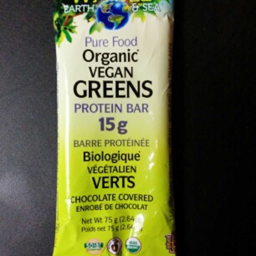 Whole Earth & Sea Pure Food Organic Vegan Greens Protein Bar