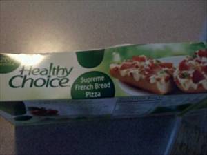 Healthy Choice Supreme French Bread Pizza