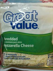 Great Value Shredded Mozzarella Cheese