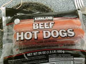 Kirkland Signature Beef Hot Dogs