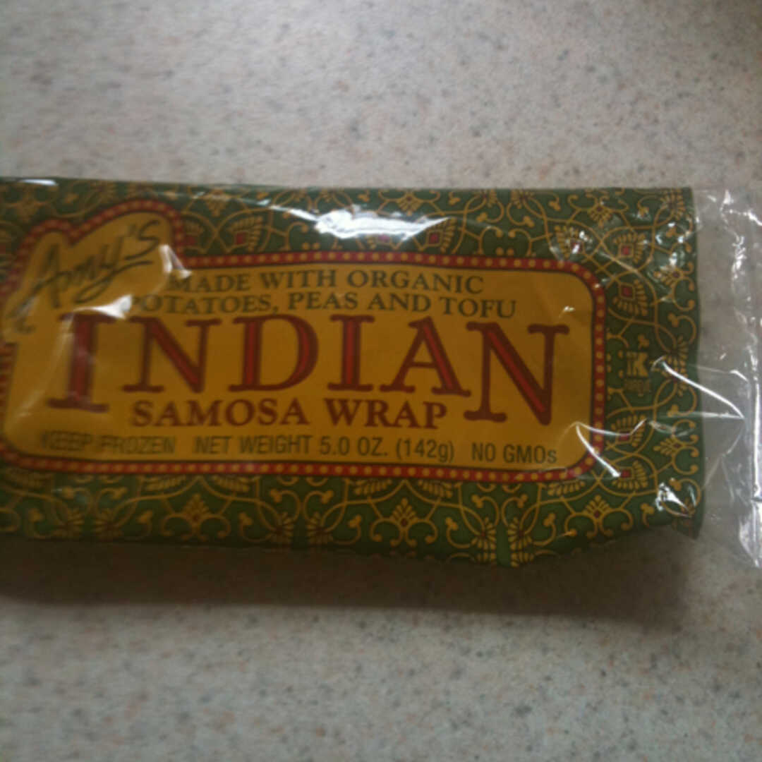 Amy's Indian Samosa Wraps