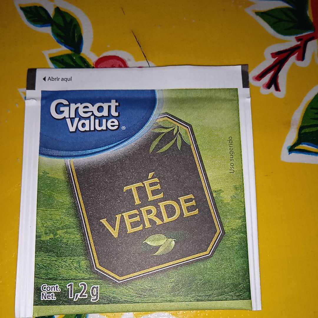 Great Value Té Verde