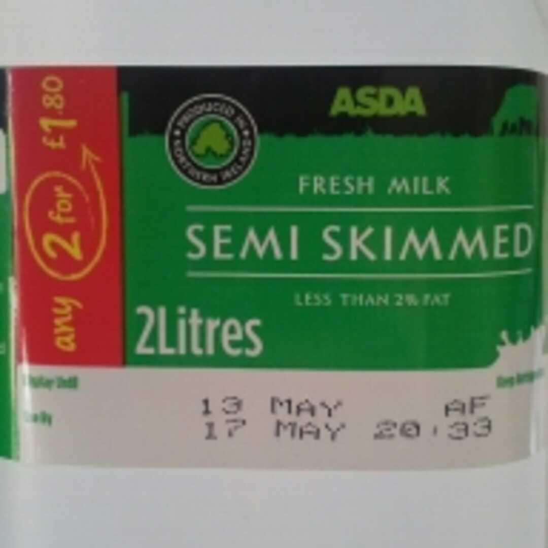 Asda Semi-Skimmed Milk