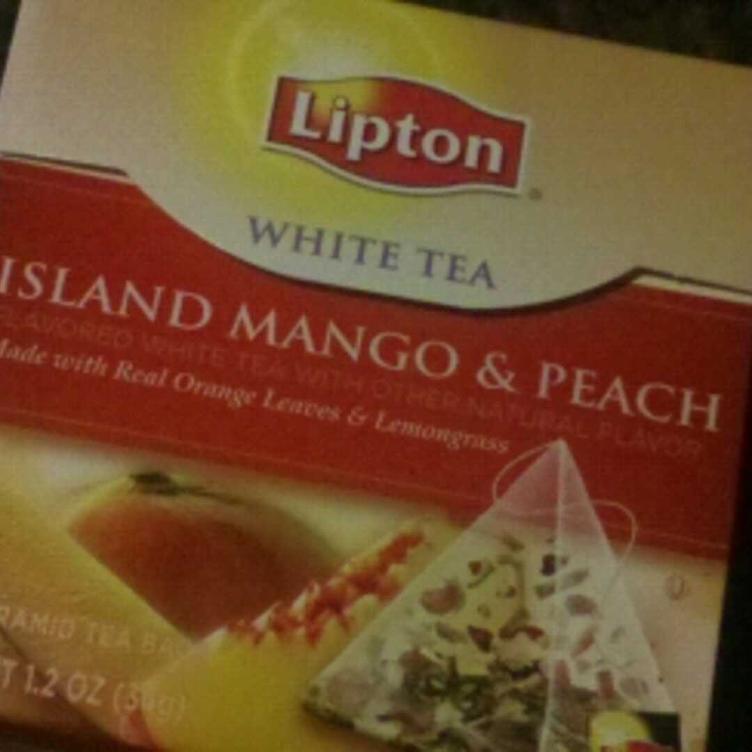 Lipton Premium Pyramid White Tea With Island Mango & Peaches