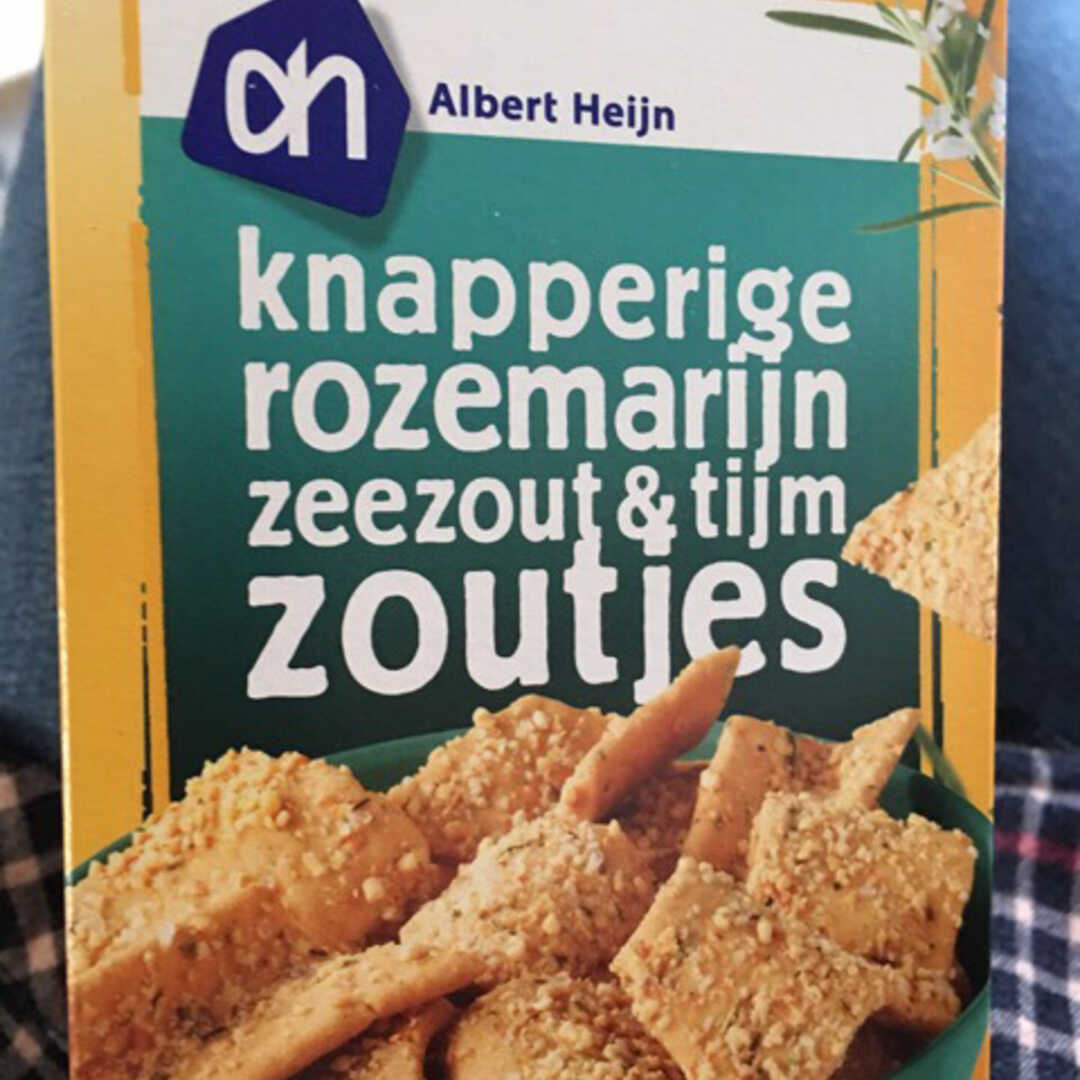 AH Kaascrackers met Zeezout, Tijm en Rozemarijn