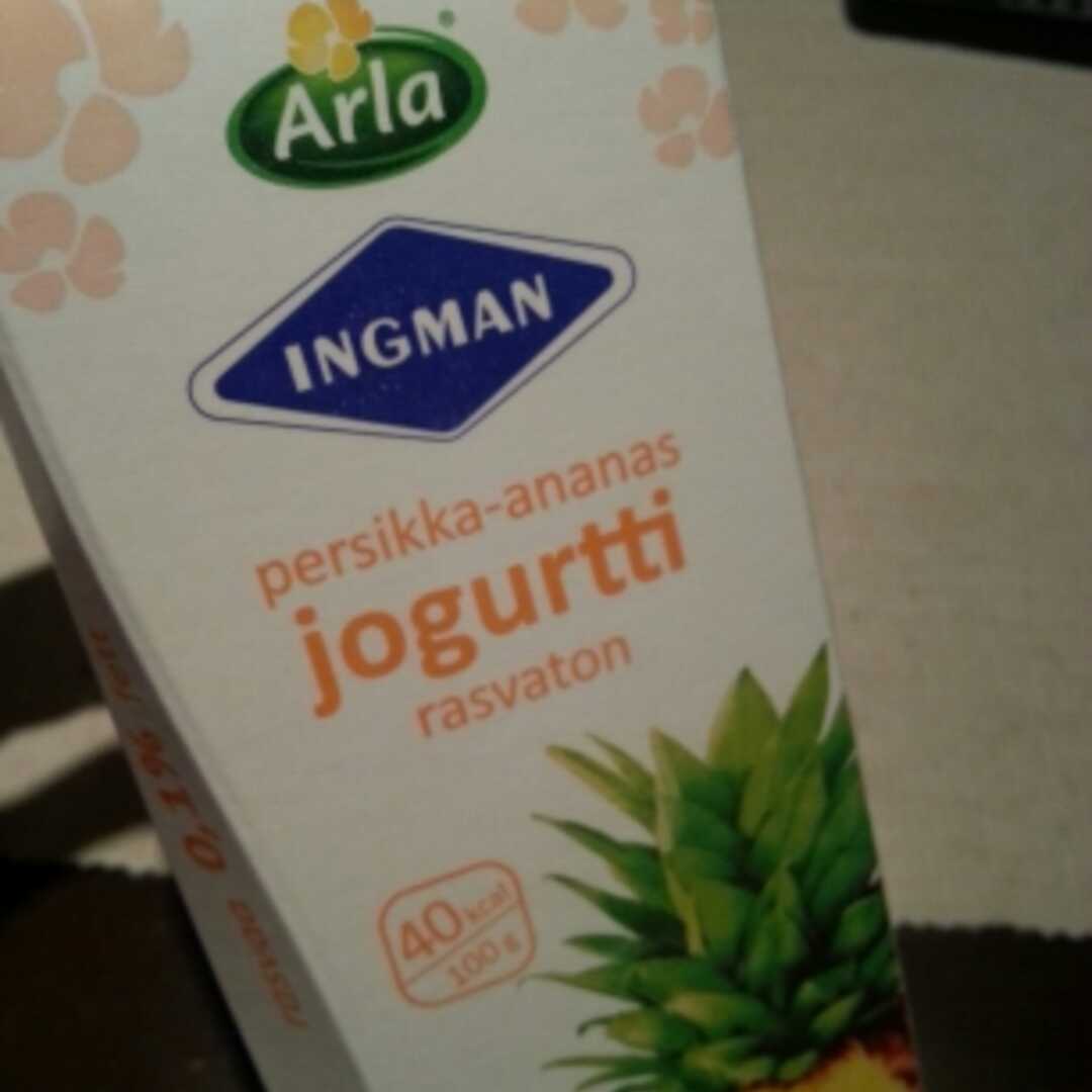 Arla Ingman Persikka-Ananas Jogurtti