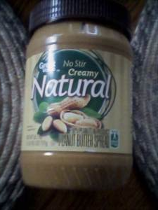 Great Value No Stir Creamy Natural Peanut Butter