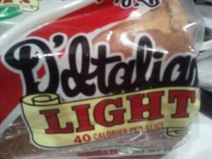D'Italiano Light Real Italian Enriched Bread