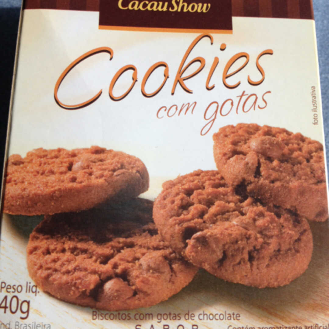 Cacau Show Cookies com Gotas de Chocolate