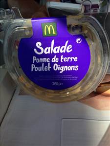McDonald's Salade Pomme de Terre Poulet Oignons