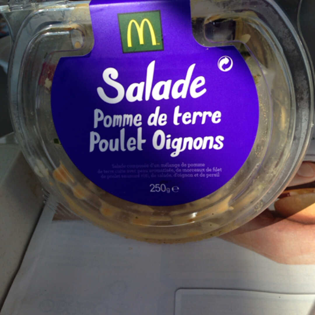 McDonald's Salade Pomme de Terre Poulet Oignons