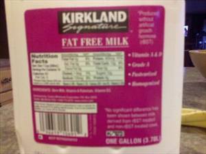 Kirkland Signature Fat Free Milk