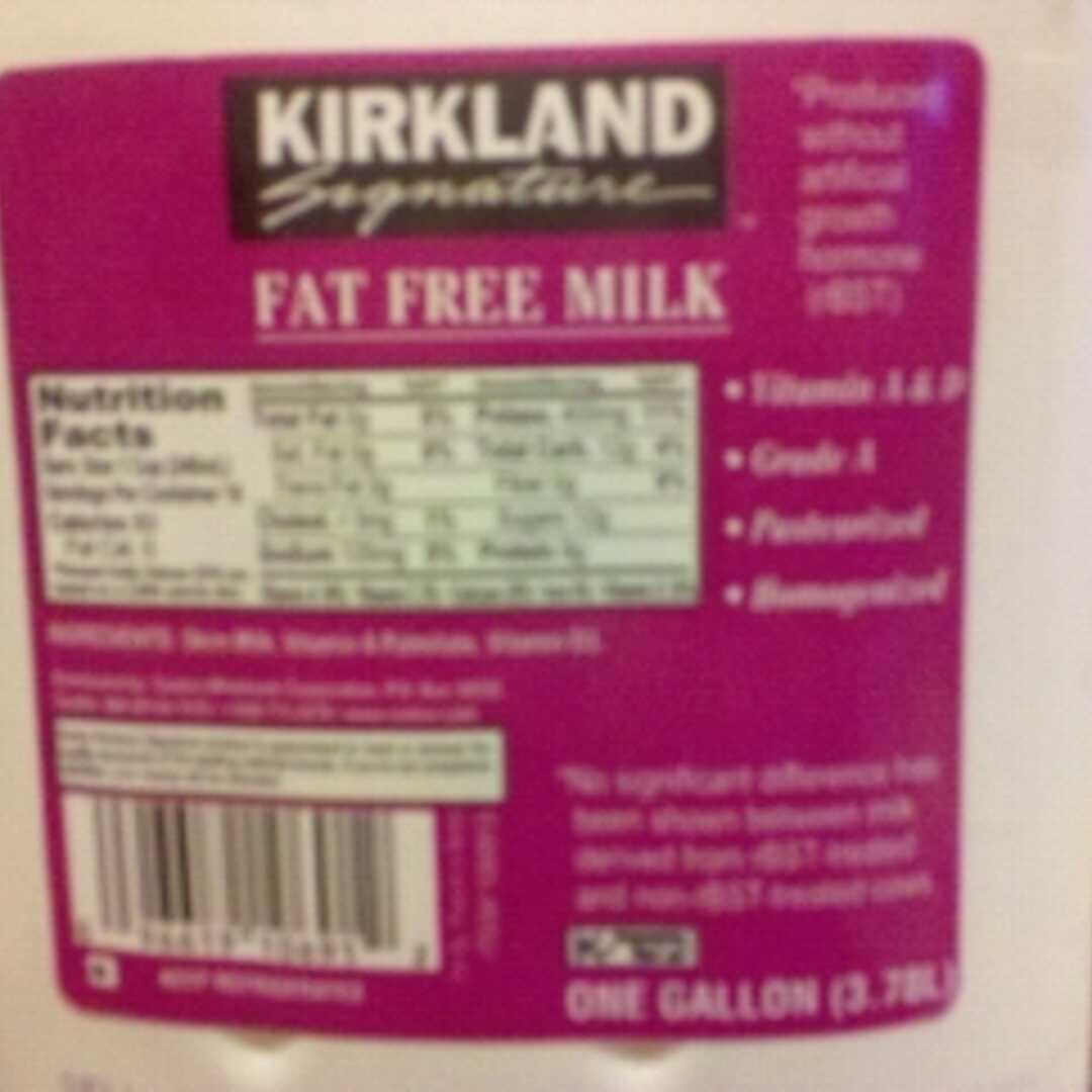 Kirkland Signature Fat Free Milk