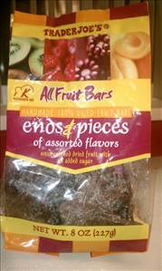 Trader Joe's All Fruit Bars Ends & Pieces Assorted Flavors