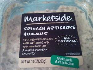 Marketside Spinach Artichoke Hummus