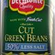 Del Monte Cut Green Beans (50% Less Salt)