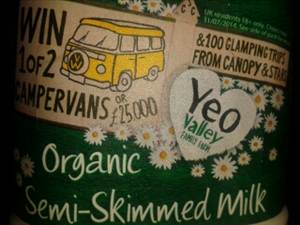 Yeo Valley Semi Skimmed Milk