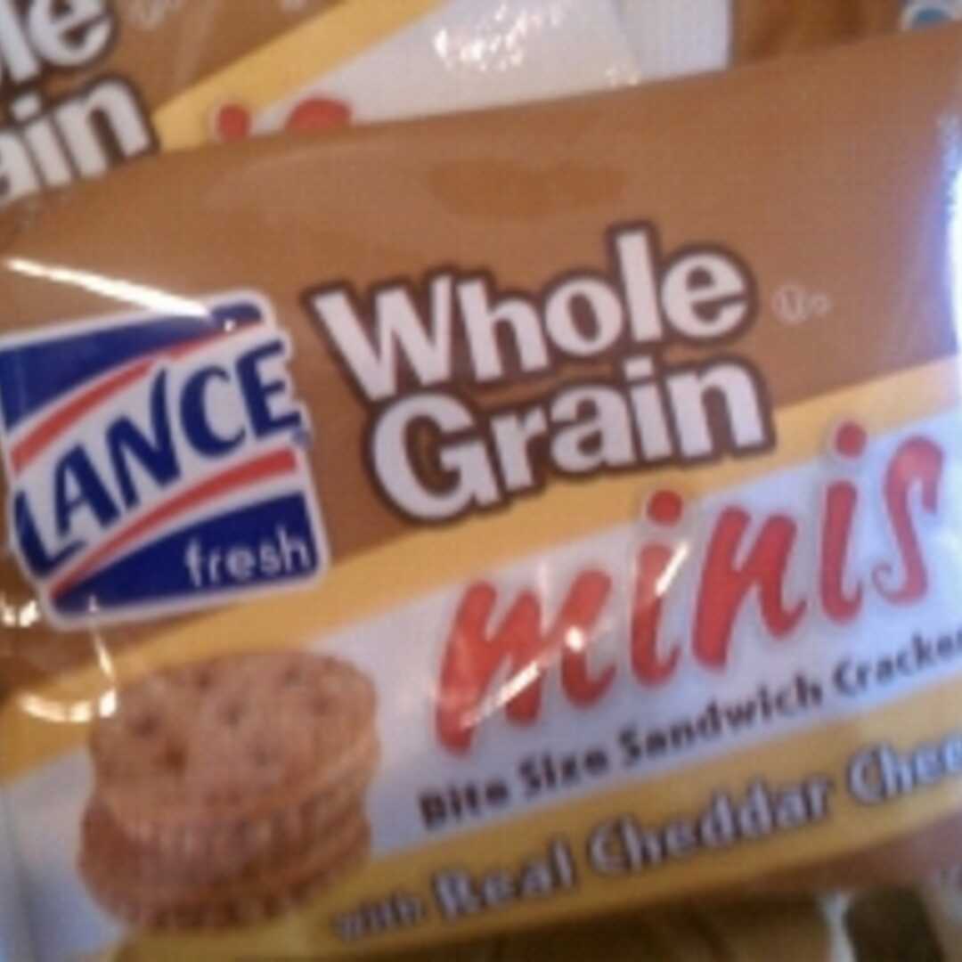 Lance Whole Grain Minis with Real Cheddar Cheese