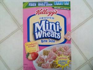 Kellogg's Frosted Mini-Wheats Strawberry Delight Cereal