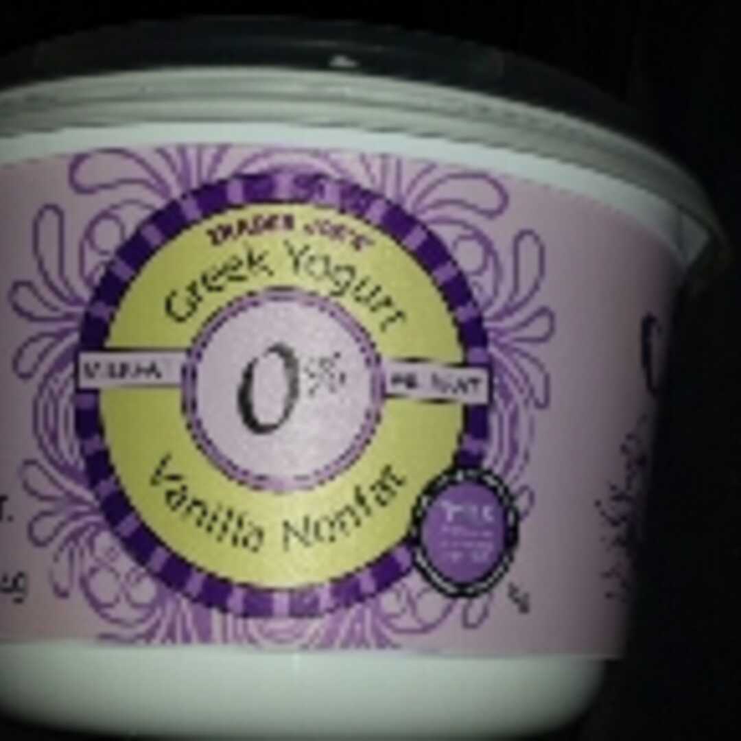 Trader Joe's Greek Style Nonfat Yogurt - Vanilla
