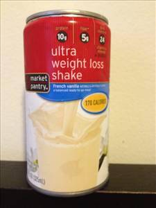Market Pantry Ultra Weight Loss Shake - French Vanilla