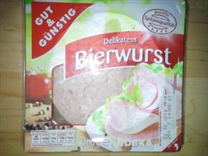 Gut & Günstig Delikatess Bierwurst