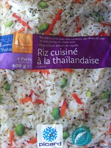 Picard Riz Cuisiné à la Thaïlandaise