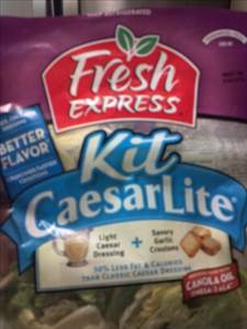 Fresh Express Caesar Lite Complete Salad Kit