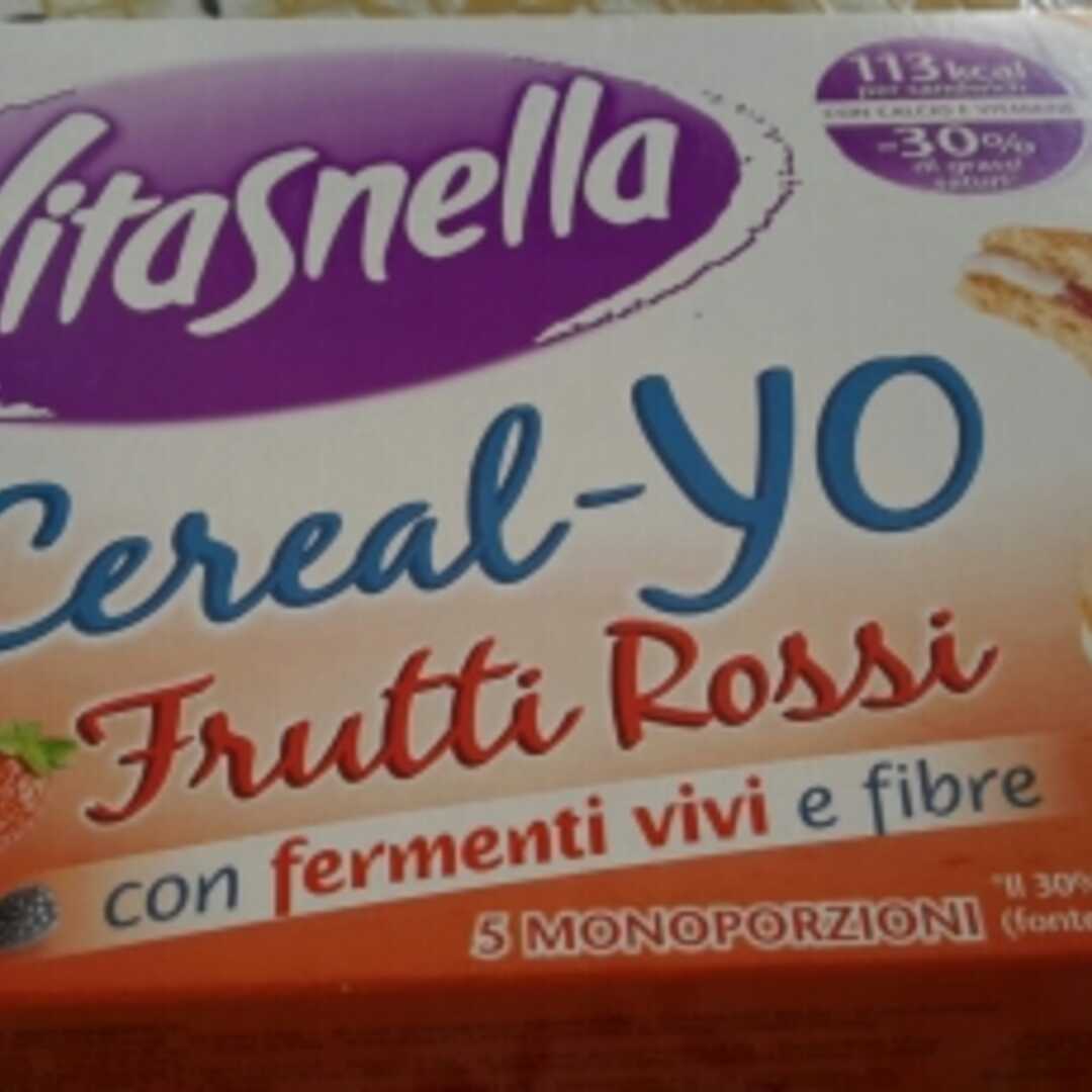 Vitasnella Cereal-Yo Frutti Rossi