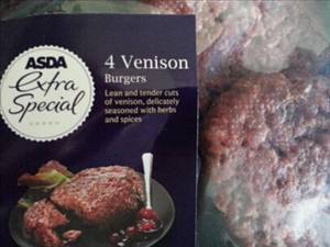 Asda Extra Special Venison Burgers
