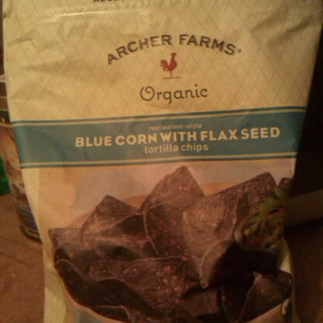 Archer Farms Organic Blue Corn with Flax Seed Tortilla Chips