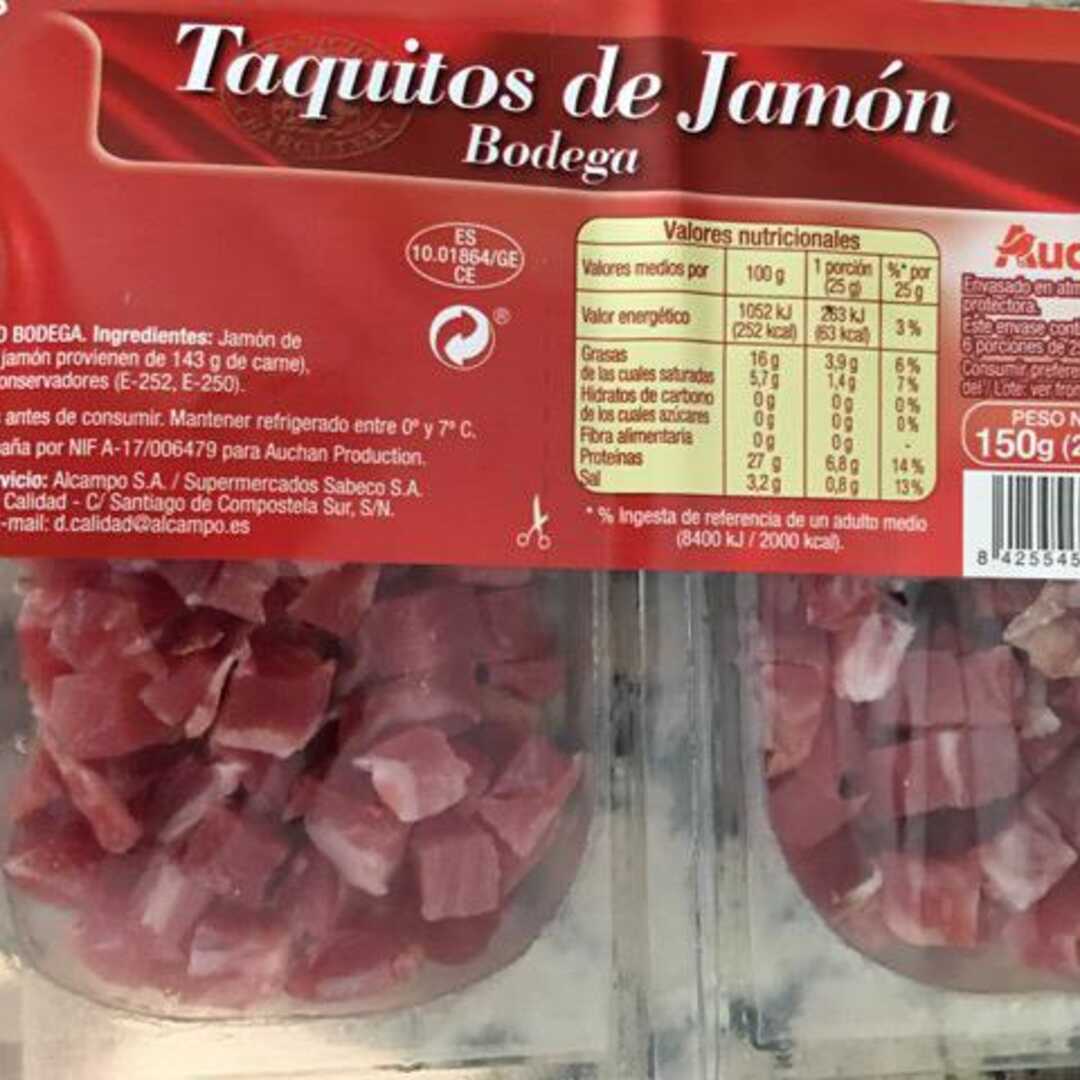 Auchan Taquitos de Jamón Bodega