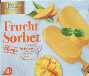 Ice-Fantasy Frucht Sorbet Mango