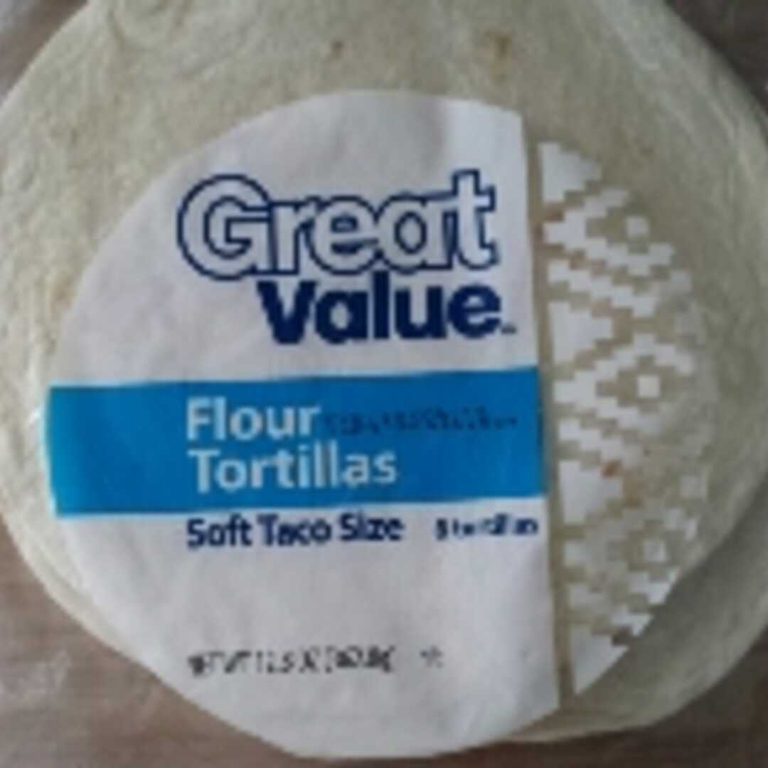 Great Value Flour Tortillas (Fajita Size)