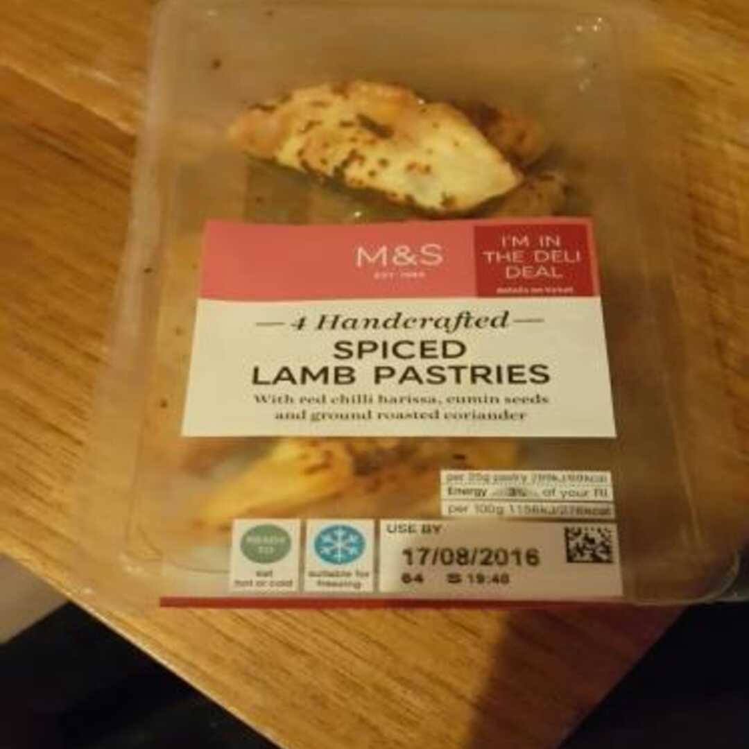 Marks & Spencer Spiced Lamb Pastries