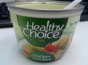 Healthy Choice Chicken and Rice Soup to Go