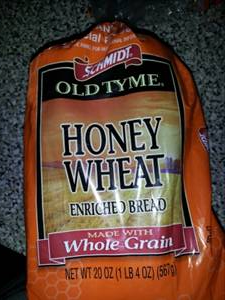 Old Tyme Honey Wheat Enriched Bread